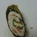 クック5PKJNY☆'s cooksnap of when they made 梅チーズ味♡ささ身の海苔巻き天ぷら♡.