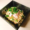 のんべぇヒロ's cooksnap of when they made 簡単おつまみ！鶏納豆☆.