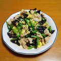 55才のおじさん's cooksnap of when they made きくらげと豚肉の卵炒め.