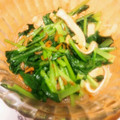 curisupin's cooksnap of when they made 小松菜と小海老と油揚げの炒め物♪簡単.