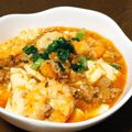 ちっち0608's cooksnap of when they made 市販アレンジ！お肉たっぷり海老麻婆豆腐♪.