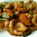 mamin117's cooksnap of when they made 豚肉と南瓜とししとうの甘辛炒め.
