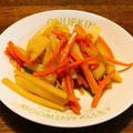 しゅーこ♪☆♡'s cooksnap of when they made さっぱり♪じゃが芋と人参の甘酢炒め.