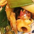 あこるんるん's cooksnap of when they made 名古屋の味☆わけぎとイカの赤味噌和え.