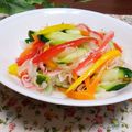 めみたん☆'s cooksnap of when they made カニカマと彩り野菜のフレッシュマリネ♪.