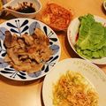chiko87's cooksnap of when they made 【絶品】韓国の定番料理サムギョプサル.