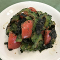 アンドーナツ☆'s cooksnap of when they made トマトとゴーヤの海苔胡麻和え.