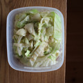みるく茶's cooksnap of when they made 簡単1分★キャベツのみそマヨ和え.