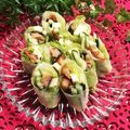 なつき☆ミ's cooksnap of when they made 冷凍唐揚げで♡生春巻き.