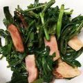 卵せんべい's cooksnap of when they made 空芯菜のバタポン炒め 超簡単！ 美味しい.