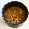 BORURU's cooksnap of when they made レンジで一発　茄子とゴーヤのドライカレー.
