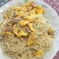 blue_apron's cooksnap of when they made 卵とツナのそうめんチャンプルー.