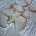 乙羽ママ's cooksnap of when they made 餃子の皮のスナック菓子.