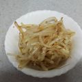 ペコポコみな's cooksnap of when they made レンジで!もやしのナムル.