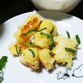 o^o^oayuayu's cooksnap of when they made しらすと大葉のじゃがいもニョッキ.