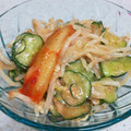 ももんがパンダ's cooksnap of when they made もやしときゅうりのキムマヨサラダ.
