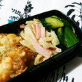 kururin18's cooksnap of when they made 簡単にあと一品！キャベツとハムのゴマ和え.