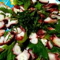 サカもん★'s cooksnap of when they made タコと大葉のカルパッチョ.