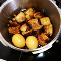 すなしおパパ's cooksnap of when they made ヨシダソースで豚の角煮.