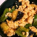 鈴宮蒼's cooksnap of when they made なすと豚ひき肉のピリ辛炒め.