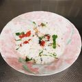 rikukuwann's cooksnap of when they made アジの開き☆梅☆香味野菜で簡単混ぜご飯♪.