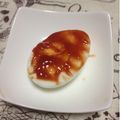ぽぽきゅ's cooksnap of when they made 意外とあう！ゆで卵にケチャップ♪.