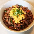 マカロンママさん's cooksnap of when they made つゆだくそぼろ丼.