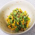 ぺぱにゃん's cooksnap of when they made オクラとコーン缶の簡単サラダ和え♪.