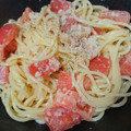 まな姫's cooksnap of when they made 簡単♪トマトと蟹缶の冷製パスタ☆.