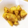 take♪aki♪'s cooksnap of when they made 揚げないポテト、カレー風味.