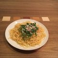 クックS4USUL☆'s cooksnap of when they made 超早！大葉とみょうがで爽やか明太子パスタ.