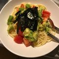 けちゃっぷらんど's cooksnap of when they made アボカドとトマトの冷製美肌パスタ♪.