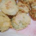 あゆなごみ's cooksnap of when they made 懐石風！海老を詰めたゴーヤの天ぷら.