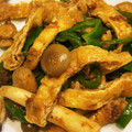 Macaw's cooksnap of when they made ☆余り物☆ピーマンとしめじの鰹節和え.