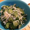 heeta's cooksnap of when they made しらすとキュウリとナスの胡麻ポン酢和え.