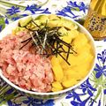 ゆにこーん☆'s cooksnap of when they made 見た目も味もgood♪アボカドとろたく♡.