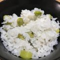 minimum16's cooksnap of when they made 入れて炊くだけ！簡単冷凍枝豆で豆ご飯.