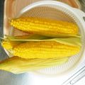 るんるるん's cooksnap of when they made 時間3分☆トウモロコシをおいしくゆでよう.