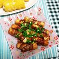 まぶたん's cooksnap of when they made ポン酢で簡単☆厚揚げの肉巻き.