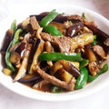salty☆'s cooksnap of when they made 茄子と牛肉のオイスターソース炒め.