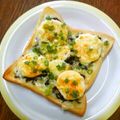 よよっち♪'s cooksnap of when they made ひじきの煮物×茹で卵のトースト.