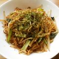 花時計咲いた's cooksnap of when they made 【独り暮らし男性用】小松菜の焼きそば.