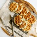yukiじるし's cooksnap of when they made 贅沢スイーツ♪ベルギーワッフル.