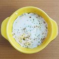 シナモシナモ's cooksnap of when they made レンジで簡単！半熟目玉焼き！.
