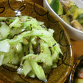 低カロ探検隊's cooksnap of when they made おばけきゅうりとごま昆布の和え物.