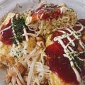 moomin226's cooksnap of when they made 焼きそば入り♡よくばりとん平焼き！.