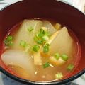 ☆momomama☆'s cooksnap of when they made 冬瓜と豚肉の味噌汁.