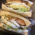 ルナＰボール's cooksnap of when they made ＊海老カツサンド＊.