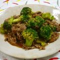 Haru Haru's cooksnap of when they made 牛肉とブロッコリーのオイスターソース炒め.