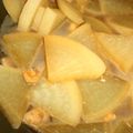 ゆきえはむ's cooksnap of when they made 大阪ばぁちゃんの味♪大根と鶏ももの炒め煮.